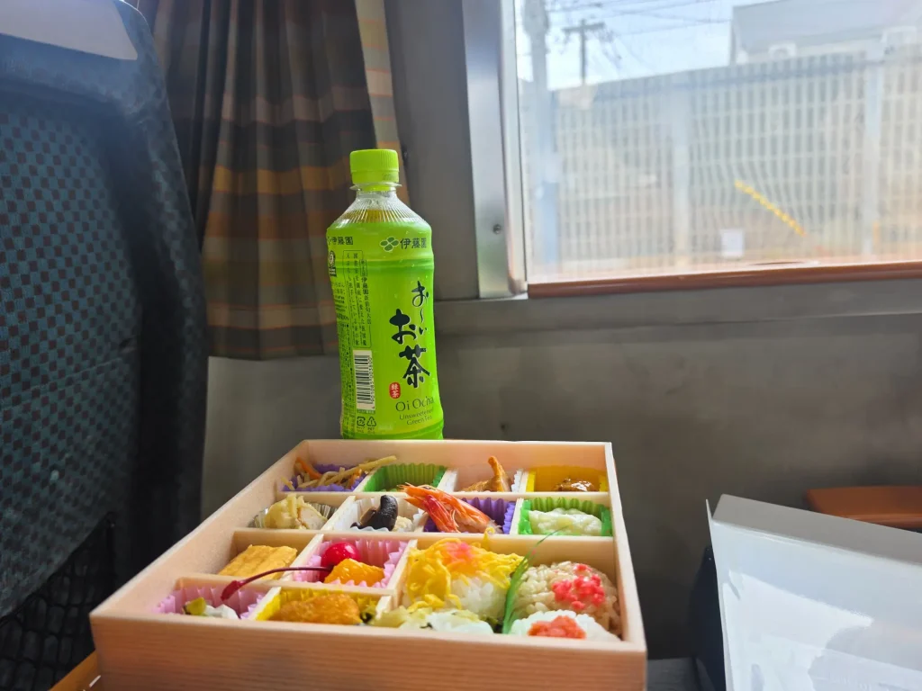 도시락과 녹차