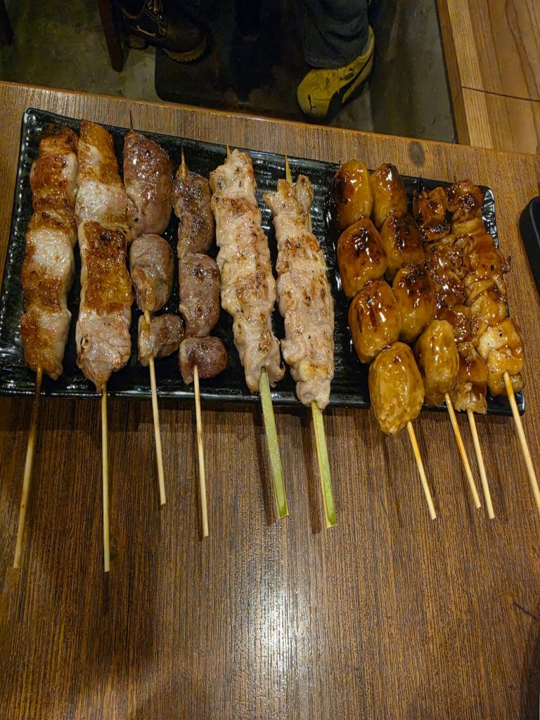 토리야키 치도리 모듬꼬치