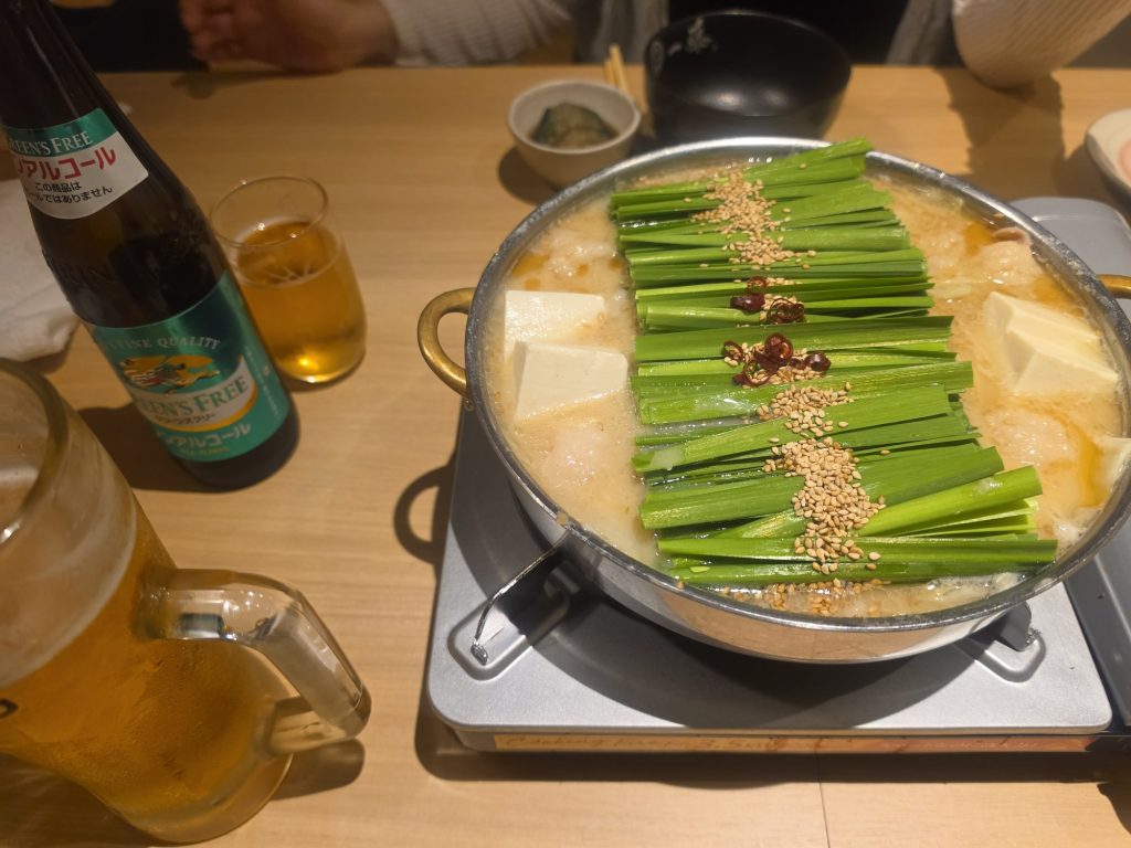 이치후지 텐진점의 모츠나베